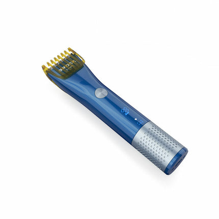 Brock Tondeuse & Trimmer voor Hoofd & Baard – Professionele Haartrimmer Mannen – Draadloos – Waterdicht IPX6 – LED Display – 60 Min Gebruik – Blauw
