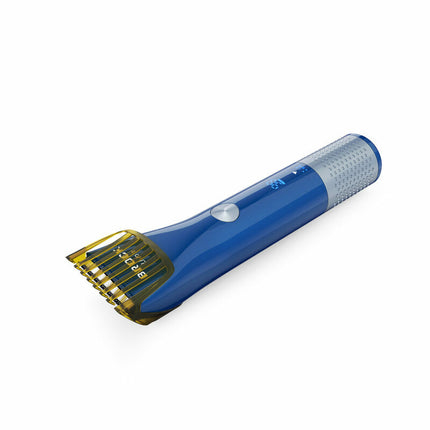 Brock Tondeuse & Trimmer voor Hoofd & Baard – Professionele Haartrimmer Mannen – Draadloos – Waterdicht IPX6 – LED Display – 60 Min Gebruik – Blauw