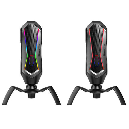 Tracer RGB spider gaming en content creatie microfoon - Geschikt voor streaming podcast en Youtube video - 360 graden rotatie- Fast touch mute - Bedraad type C