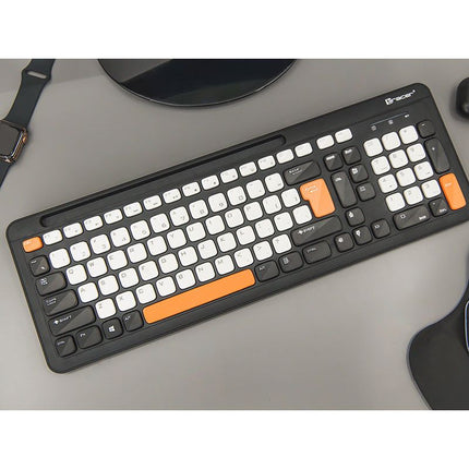 Tracer Greg RF Draadloos Toetsenbord - Tablet/Telefoon Uitsparing - QWERTY - Slank Design - Zwart