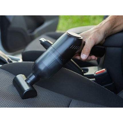 Tracer Snoerloze Autostofzuiger Incl 2 HEPA filters - Handstofzuiger Draadloos - Kruimelzuiger Met 3 Verwisselbare Opzetstukken - Mini Stofzuiger - Compact en Krachtig - USB Oplaadbaar 9V