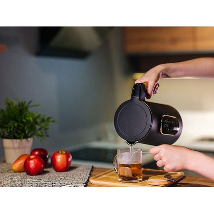 Lafe KettleX Pro Dubbelwandige Elektrische Waterkoker Met Temperatuurregeling 1.7L 2200W - Zwart
