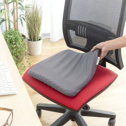 Innovagoods Gelkussen - Ergonomisch Kussen - Zitkussen Orthopedisch - Honingraatstructuur - Met Kussenhoes - Blauw