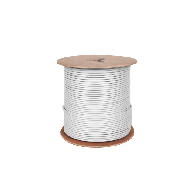 Professionele coaxkabel, geschikt voor TV / SAT-installatie, 75 ohm.