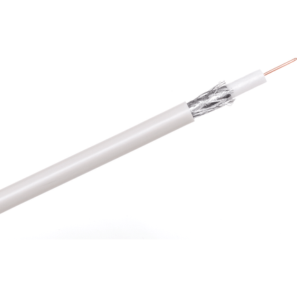 Professionele coaxkabel, geschikt voor TV / SAT-installatie, 75 ohm.