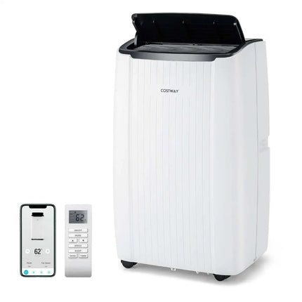 Mobiele Airco 12000 BTU met Wifi & Verwarming – Voor Ruimtes 25-35 m² – Airconditioner met Afstandsbediening