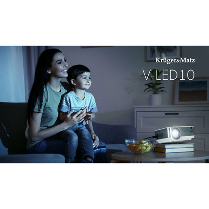 Krüger & Matz KM0370 V-LED10 Full HD LED-projector