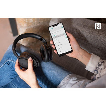 Krüger&Matz Draadloze bluetooth hoofdtelefoon met NFC en ANC KM0655