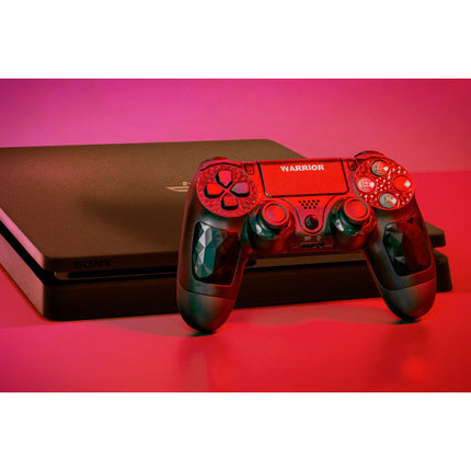2de kansje Krüger & Matz Warrior GP-200 Draadloze controller voor PS4 en PC zwart KM0771