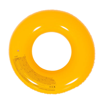 Sunclub Donut Zwemband 103 cm – Opblaasbare Zwemband XXL – Donut Zwembadring Bruin
