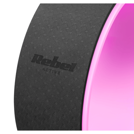 Rebel Active Yogawiel - Yoga Wheel - Yoga Accessoire - Pilates -  Paars 11 x 32 cm