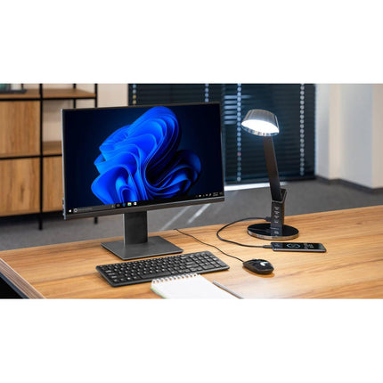Rebel LED Bureaulamp met USB poort  - USB Charging - 7 Watt - 48 LED's - 3 Kleuren Licht - KOM1008