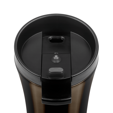 Teesa RVS thermobeker 500 ml bruin TSA0008