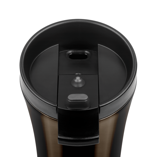 Teesa RVS thermobeker 500 ml bruin TSA0008