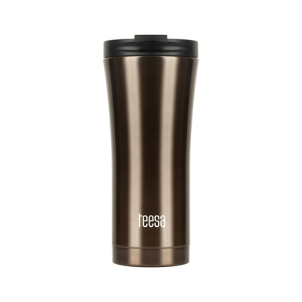 Teesa RVS thermobeker 500 ml bruin TSA0008