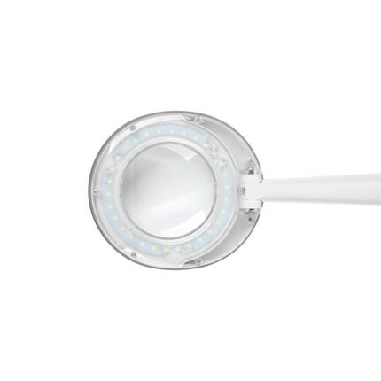 Rebel LED tafellamp met vergrootglas en verstelbare arm 5D 6W 6500K wit