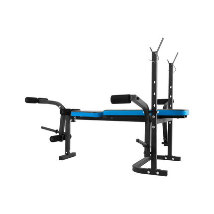 Rebel Active Verstelbare Multifunctionele Halterbank - Trainingsbank - Fitnessbank - Bench Press - Verstelbaar - Inklapbaar