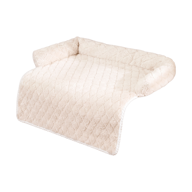 Hondenmand 75x75 cm – Hondenkussen & Bankbeschermer – Beige