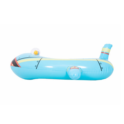 Sunclub Opblaasbare Kinderboot Vliegtuig – Zwembadboot Kinderen 3-4 Jaar – Opblaasbaar Waterspeelgoed – Zwembad & Strand