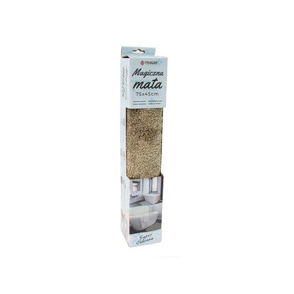 Magic Mat Droogloopmat 75×45 cm Beige – Extreem Absorberende Deurmat Met Antislip – Machinewasbaar – Voor Binnen & Buiten – Ook Geschikt Als Badmat