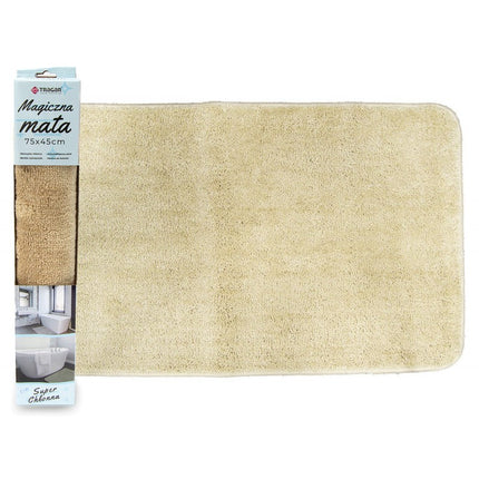 Magic Mat Droogloopmat 75×45 cm Crème – Extreem Absorberende Deurmat Met Antislip – Wasbaar – Voor Binnen & Buiten – Ook Geschikt Als Badmat