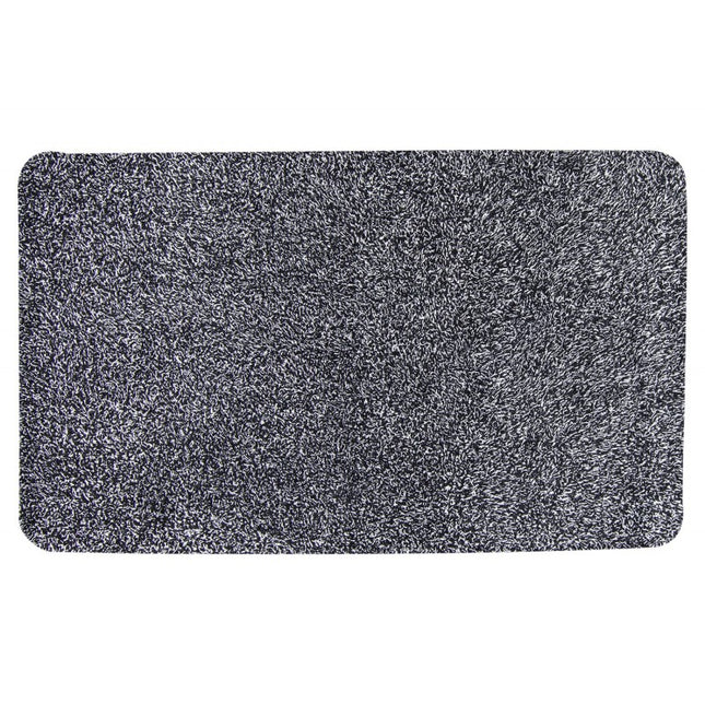 Magic Mat Schoonloopmat 75×45 cm Zwart – Extreem Absorberende Deurmat Met Antislip – Wasbaar – Voor Binnen & Buiten – Ook Als Badmat Geschikt