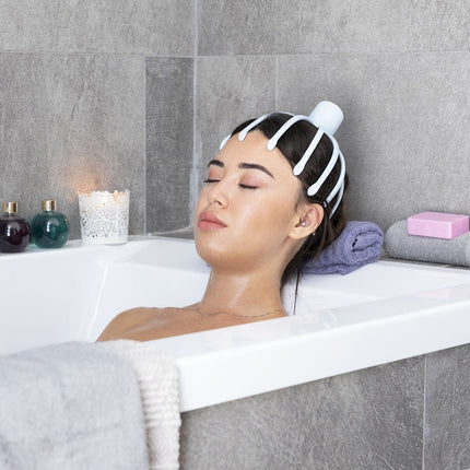 InnovaGoods Helax HoofdMassage - Massageapparaat - Oplaadbare Kopmassage