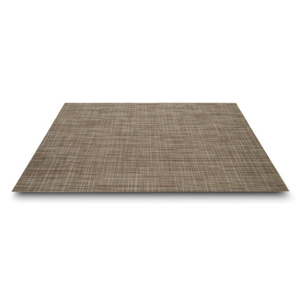 Placemats Set 6 Stuks 30x45 cm – Beige Bruin – Afwasbare Kunststof Placemats – Tafelmatten voor Eettafel