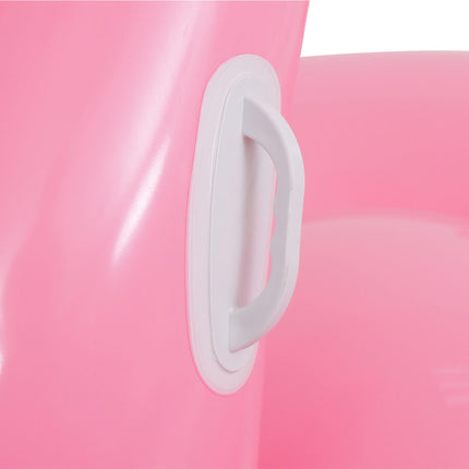Sunclub Flamingo Zwemband XXL – Opblaasbare Flamingo Zwembadring met Handgrepen