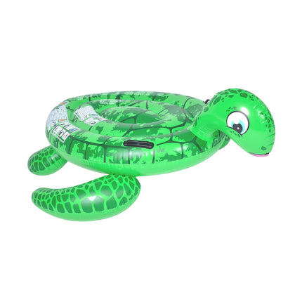 SunClub Schildpad Zwemband XXL – Opblaasbare Schildpad Zwemring 134 cm – Met Handgrepen – Max. 100 kg