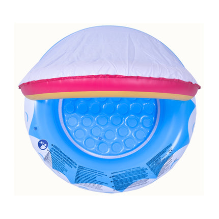 Sunclub Baby Zwembad met Dak Regenboog – Opblaasbaar Peuterzwembad 95 cm UV Bescherming