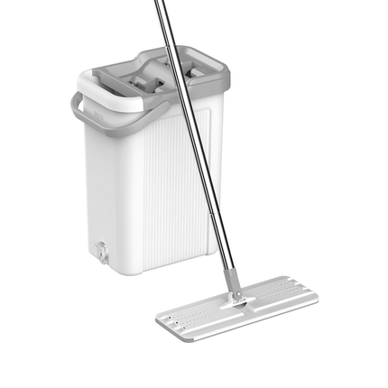 Teesa 2 in 1 dweilset met spoel- en wringemmer 7,5 liter TSA0046