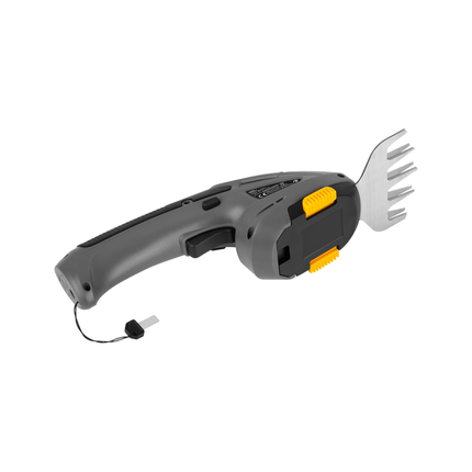 Rebel 4V 2 Ah Li-Ion Accu 2 in 1 buxusschaar en grastrimmer inclusief accu en oplader 1100 slagen/min RB-5003