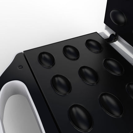 Brock Elektrische Notenkoekjes Maker 750W – Oreshki / Walnootkoekjes Maker – Voor 12 Halve Schelpen – Instelbare Temperatuur & Antiaanbaklaag