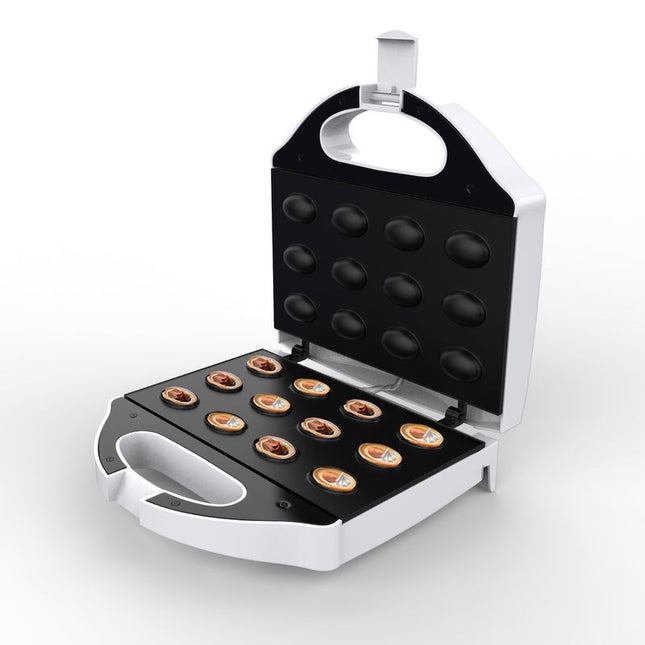 Brock Elektrische Notenkoekjes Maker 750W – Oreshki / Walnootkoekjes Maker – Voor 12 Halve Schelpen – Instelbare Temperatuur & Antiaanbaklaag