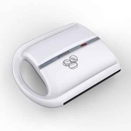 Brock Elektrische Notenkoekjes Maker 1400W – Oreshki / Oreshnitsa Walnoot Koekjesmachine – Voor 24 Halve Schelpen – Antiaanbak & Cool Touch