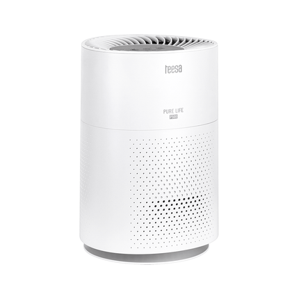 Teesa Luchtreiniger Pure Life P500 – HEPA Filter & Koolstoffilter – Luchtzuiveraar voor Slaapkamer, Woonkamer of Kantoor – Verwijdert Allergenen, Fijnstof, Geuren & Rook – Stil en Efficiënt