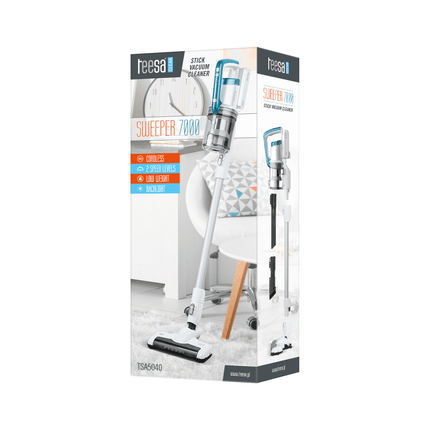 Teesa 2 in 1 draadloze steelstofzuiger Sweeper 7000 TSA5040