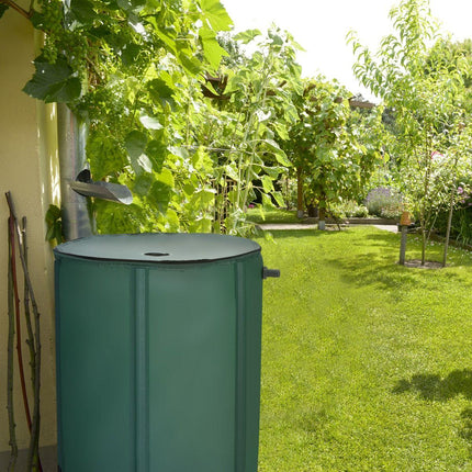 Trendmix Regenton Opvouwbaar 200 Liter – Met Kraan en Filter – Weerbestendig PVC – Regenwater Opslag – Groen