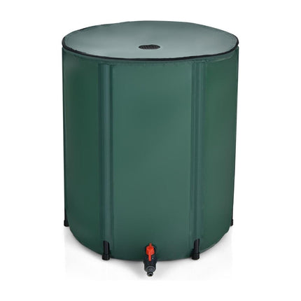 Trendmix Regenton Opvouwbaar 200 Liter – Met Kraan en Filter – Weerbestendig PVC – Regenwater Opslag – Groen