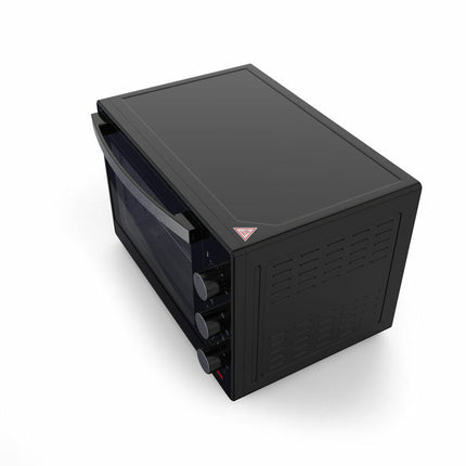 BROCK Elektrische Mini Oven 30L – Vrijstaande Convectie Oven met Grill – 1600W – Compacte Bakoven – Zwart