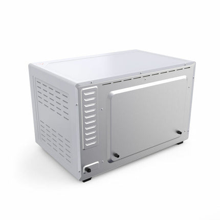Brock 30L Heteluchtoven met Grill & Timer - 1600W Vrijstaande Mini Oven voor Thuisgebruik – Wit