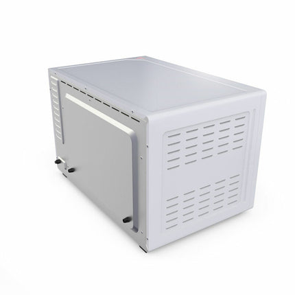 Brock 30L Heteluchtoven met Grill & Timer - 1600W Vrijstaande Mini Oven voor Thuisgebruik – Wit