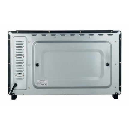 BROCK Elektrische Mini Oven 50L met 2 Keramische Kookplaten – 1800W Vrijstaande Combi Convectie Oven met Grill – Zwart