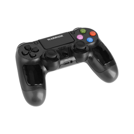 2de kansje Krüger & Matz Warrior GP-200 Draadloze controller voor PS4 en PC zwart KM0771