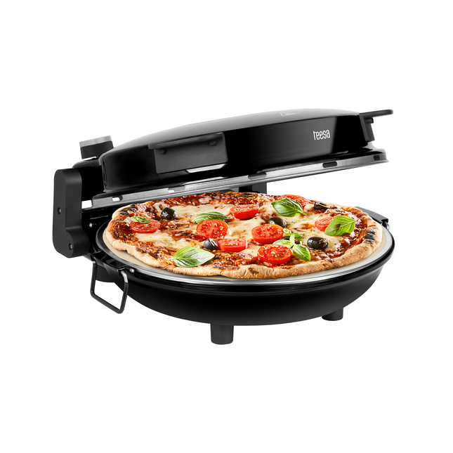 Teesa Supreme Pizzaoven - Thuis Zelfgemaakte Pizza Maken - Zwart