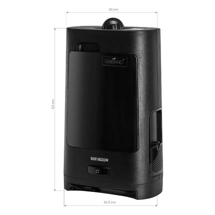 Gabbiano 1400W Kappersstofzuiger – Automatische Staande Haarstofzuiger met 2,7L Tank en Krachtige Zuigkracht voor Professioneel Gebruik