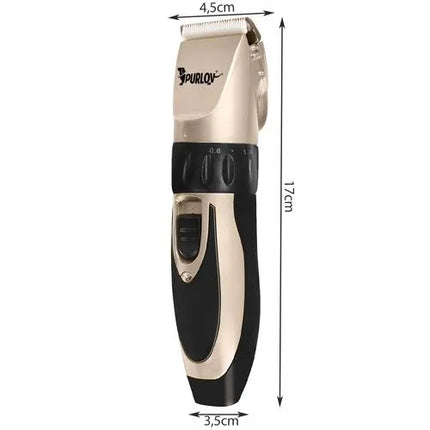 Hondentondeuse Set – Oplaadbare Tondeuse voor Honden – 4 Opzetkammen – 0,8-12 mm