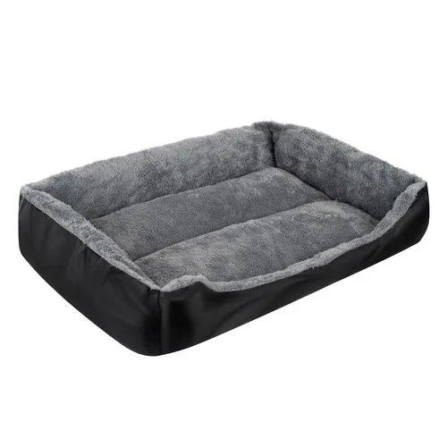 Hondenmand & Kattenmand Maat L – Wasbaar Dierenbed 65 x 50 cm – Grijs/Zwart
