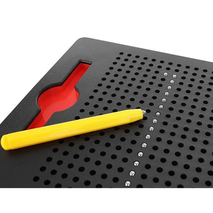 Magnetisch Tekenbord voor Kinderen – 380 Balletjes – Magnetische Pen – 20 Voorbeelden